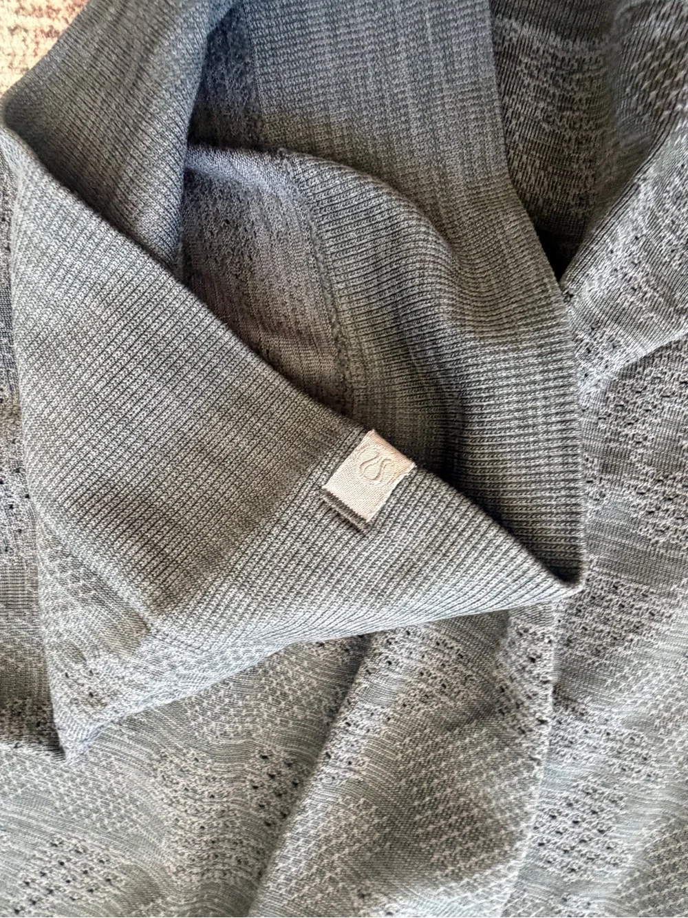 lululemon athletica Black Long Sleeve Lightweight Top